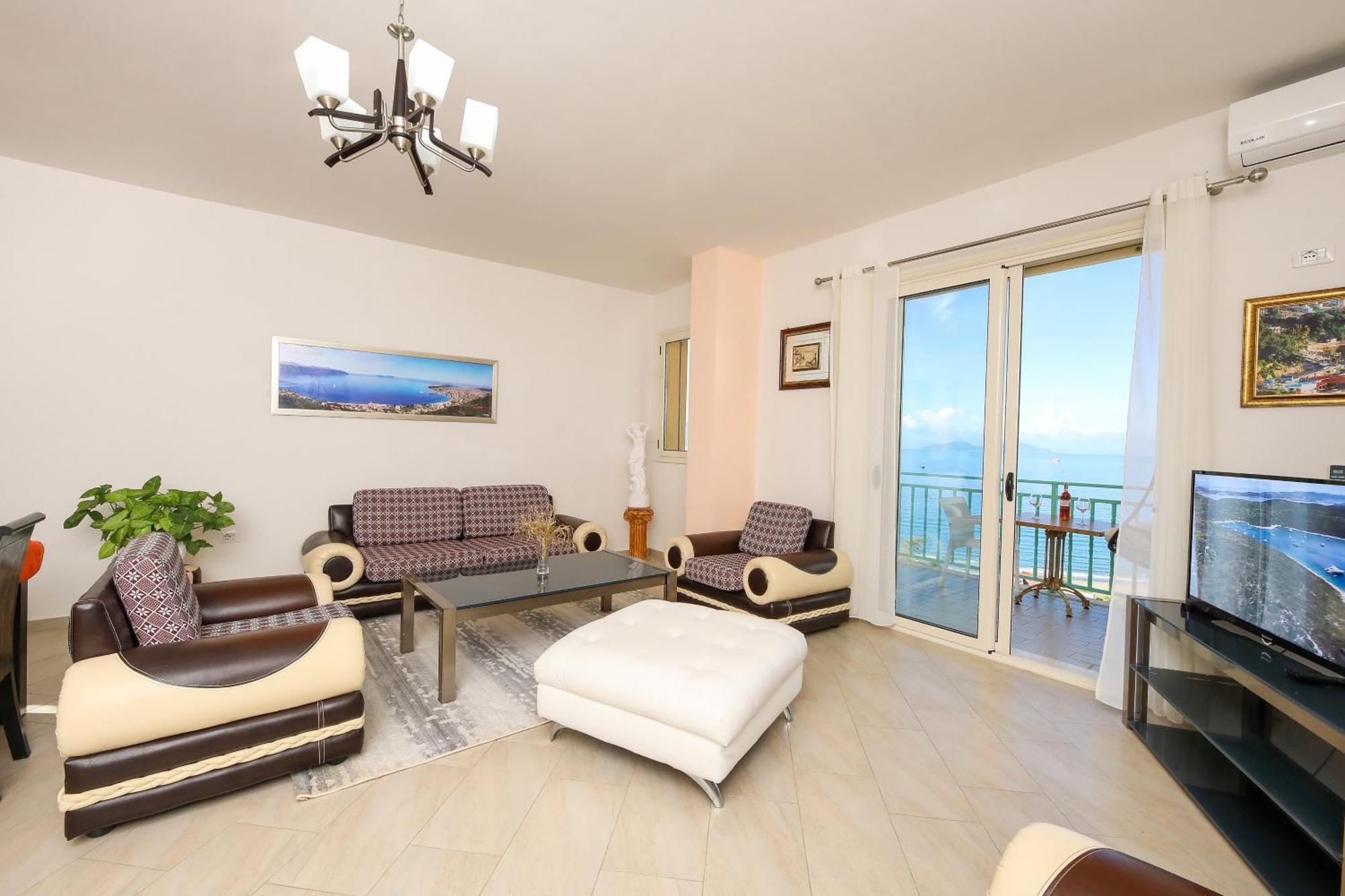 Rezidenca Panorama Apartments Vlore Bagian luar foto