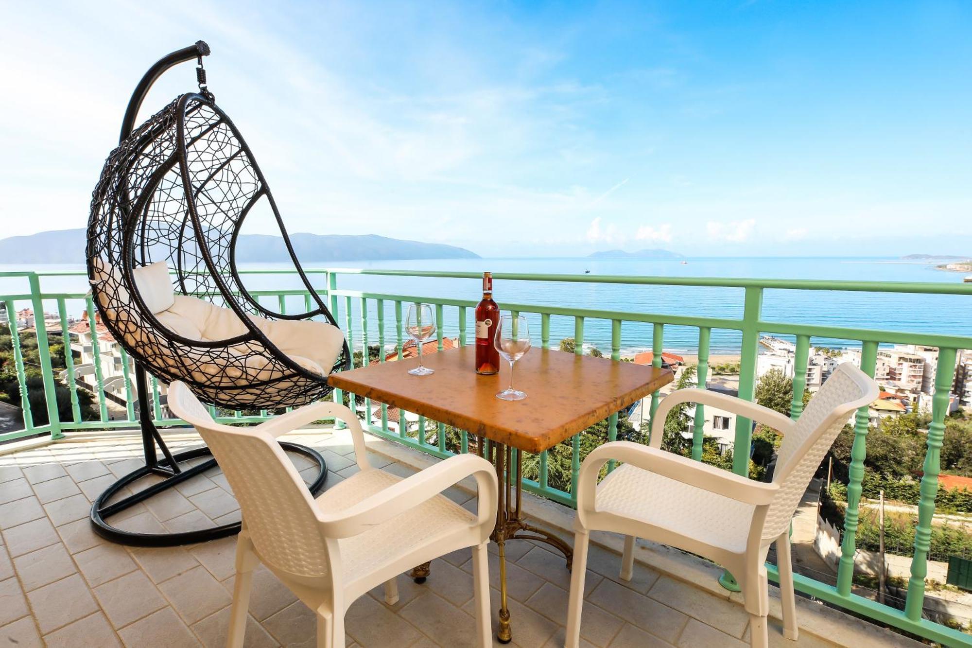 Rezidenca Panorama Apartments Vlore Bagian luar foto